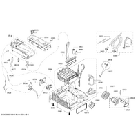 Bosch Genuine cover for Bosch Dryers Suits: WTY86890IT WTY87640CH WTY87640WW WTY87641CH WTY87641WW Spare Part No: 00656128 spare part