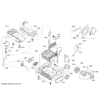 Bosch Genuine cover for Bosch Dryers Suits: WTY87702 WTY87702CH WTY87740CH WTY87760TR WTY877690W Spare Part No: 00656128 spare part