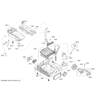 Bosch Genuine cover for Bosch Dryers Suits: WTY877W0AU WTY877W8IT WTY87859SN WTY88700 WTY88700AU Spare Part No: 00656128 spare part