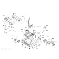 Bosch Genuine cover for Bosch Dryers Suits: WTY887P0 WTY887W0EE WTY887W1 WTY887W1CH WTY887W3 Spare Part No: 00656128 spare part
