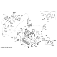 Bosch Genuine cover for Bosch Dryers Suits: WTY88880SN WTY88890FF WTY88890SN WTY88898SN WTY888W9GR Spare Part No: 00656128 spare part
