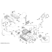 Bosch Genuine cover for Bosch Dryers Suits: WTYH6791GB WTYH7700 WTYH7701 WTYH7740CH WTYH7760TR Spare Part No: 00656128 spare part