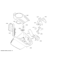 Bosch Genuine cover for Bosch Vacuum Cleaners Suits: BGS52530 BGS5SIL2GB BGS5SILGB BGS5ZOOM1 Spare Part No: 00657403 spare part