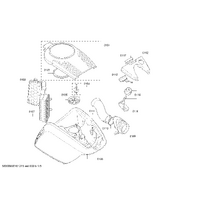 Bosch Genuine cover for Bosch Vacuum Cleaners Suits: BGS51454 BGS514M1 BGS52200 BGS52200GB BGS5225AU Spare Part No: 00657403 spare part