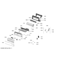 Bosch Genuine control module for Bosch Air Conditioners Suits: B1ZMI09910 Spare Part No: 00701011 spare part