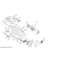Bosch Genuine housing for Bosch Dryers Suits: WTG86400AU WTG86400FF WTG86400GB WTG86400GC WTG86400IN Spare Part No: 00746641 spare part