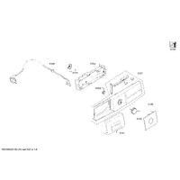 Bosch Genuine control module for Bosch Dryers Suits: WTE84100TH Spare Part No: 00747722 spare part