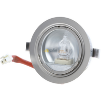Bosch Genuine halogen lamp complete for Bosch Rangehoods Suits: DWW09D620 DWW09D650 DWW09D650A DWW09D650B DWW09D660 Spare Part No: 00751808 spare part