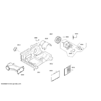 Bosch Genuine lid for Bosch Dryers Suits: WTV76381 WTV76381NL WTV76385 Spare Part No: 00751938 spare part