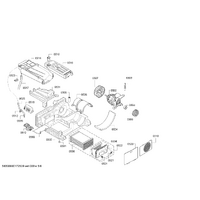 Bosch Genuine lid for Bosch Dryers Suits: WTB84280FF WTB84300FF WTB84390FF WTB845E0SN WTB86200 Spare Part No: 00751938 spare part