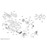 Bosch Genuine lid for Bosch Dryers Suits: WTE83100IL WTE84100 WTE84100AU WTE84100BY WTE84100CH Spare Part No: 00751938 spare part