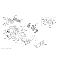 Bosch Genuine lid for Bosch Dryers Suits: WTE84101AU WTE84101CH WTE84101EE WTE84101FF WTE84101FG Spare Part No: 00751938 spare part