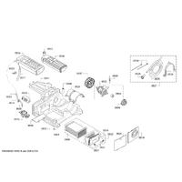 Bosch Genuine lid for Bosch Dryers Suits: WTE84103FG WTE84103GB WTE84103NL WTE84103SN WTE84104FF Spare Part No: 00751938 spare part