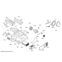 Bosch Genuine lid for Bosch Dryers Suits: WTE8417SNL WTE84180 WTE84181 WTE84182 WTE84183 Spare Part No: 00751938 spare part