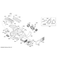 Bosch Genuine lid for Bosch Dryers Suits: WTE86101IT WTE86102 WTE86102IT WTE86103 WTE86103GR Spare Part No: 00751938 spare part