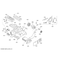 Bosch Genuine lid for Bosch Dryers Suits: WTE86103IT WTE86103PL WTE86104IT WTE8610S WTE8610XEE Spare Part No: 00751938 spare part