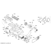 Bosch Genuine lid for Bosch Dryers Suits: WTE863D3NL WTE863D4NL WTE863DE WTE863E0SN WTE863E1SN Spare Part No: 00751938 spare part