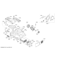 Bosch Genuine lid for Bosch Dryers Suits: WTE863M0NL WTE863XL WTE88375 WTG84400 WTG84400FG Spare Part No: 00751938 spare part