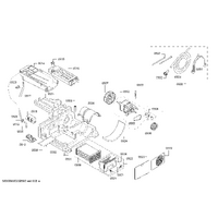 Bosch Genuine lid for Bosch Dryers Suits: WTG86401RK WTG86401TC WTG86401UC WTG86402GB WTG86402PE Spare Part No: 00751938 spare part