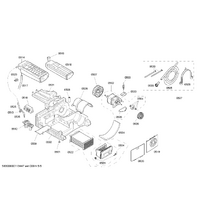 Bosch Genuine lid for Bosch Dryers Suits: WTS86510 WTS86510CH WTS86510FF WTS86510NL WTS86510SK Spare Part No: 00751938 spare part