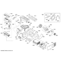 Bosch Genuine lid for Bosch Dryers Suits: WTS86512FF WTS86512IT WTS86512NL WTS86512SN WTS86512TR Spare Part No: 00751938 spare part