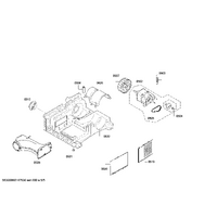 Bosch Genuine lid for Bosch Dryers Suits: WTV74100AU WTV74100DN WTV74100EE WTV74100FF WTV74100FG Spare Part No: 00751938 spare part