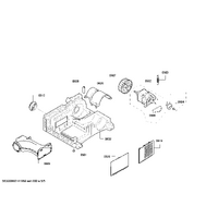 Bosch Genuine lid for Bosch Dryers Suits: WTV74100ME WTV74100NL WTV74100SG WTV74101IL WTV74104UK Spare Part No: 00751938 spare part