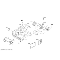 Bosch Genuine lid for Bosch Dryers Suits: WTV74307UK WTV74308GB WTV74309GB WTV74380FF WTV76100CN Spare Part No: 00751938 spare part