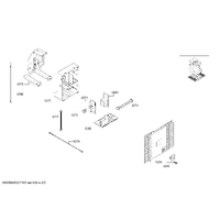 Bosch Genuine cable harness for Bosch Rangehoods Suits: DIB121K50 DIB121U50 DIB121U50W DIB91JN55W DIB98JQ50 Spare Part No: 00754195 spare part