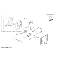 Bosch Genuine cable harness for Bosch Rangehoods Suits: DWB091K50 DWB091K50I DWB091U50 DWB091U51 DWB091U59 Spare Part No: 00754195 spare part