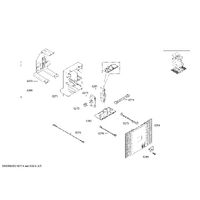 Bosch Genuine cable harness for Bosch Rangehoods Suits: DWB098U50 DWB67CM50 DWB67JP50I DWB68JQ50B DWB77CM50 Spare Part No: 00754195 spare part