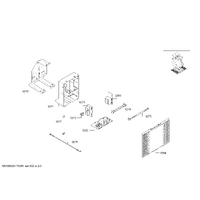 Bosch Genuine capacitor-interference suppre. for Bosch Rangehoods Suits: DWA098E50A DWB068E50 DWB068E59 DWB068J50 DWB068J50B Spare Part No: 00754209 spare part