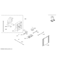 Bosch Genuine capacitor-interference suppre. for Bosch Rangehoods Suits: DWK098E51 DWK098E51B DWK098E52 DWK098E61 DWW068E50 Spare Part No: 00754209 spare part
