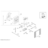 Bosch Genuine distributor for Bosch Rangehoods Suits: DIB091U52 DIB091U59 DIB121K50 DIB121U50 DIB121U50W Spare Part No: 00754211 spare part