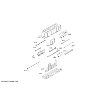 Bosch Genuine cable harness for Bosch Rangehoods Suits: DII31RV60 DRC97AQ50 DRC97AQ50B DRC99PS25I DRR16AQ20 Spare Part No: 00754212 spare part