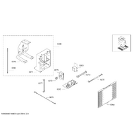 Bosch Genuine cable harness for Bosch Rangehoods Suits: DWB068U51 DWB077A50 DWB077A51 DWB078E50 DWB091E50 Spare Part No: 00754212 spare part