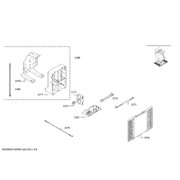 Bosch Genuine cable harness for Bosch Rangehoods Suits: DWB097A51 DWB097A52 DWB097E50 DWB097E50A DWB097E50B Spare Part No: 00754212 spare part
