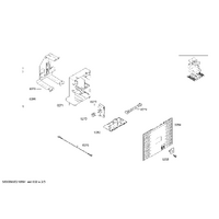Bosch Genuine cable harness for Bosch Rangehoods Suits: DWB91PR50A DWB91PR50B DWB91PR50I DWB97CM50 DWB97CM50B Spare Part No: 00754212 spare part