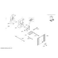 Bosch Genuine cable harness for Bosch Rangehoods Suits: DWB97LM50A DWB97LM50I DWB98JQ50 DWB98JQ50B DWB98JR50A Spare Part No: 00754212 spare part