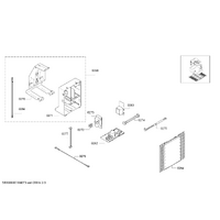 Bosch Genuine cable harness for Bosch Rangehoods Suits: DWK098E50 DWK098E51 DWK098E51B DWK098E52 DWK098E61 Spare Part No: 00754212 spare part