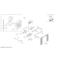 Bosch Genuine control module for Bosch Rangehoods Suits: DIB091E59 DIB091K50 DIB091K50B DIB091U52 DIB091U59 Spare Part No: 00754233 spare part