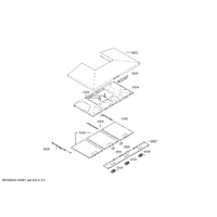 Bosch Genuine operating module for Bosch Rangehoods Suits: DWK098E61 DWW068E50 DWW098E50 DWW098E50A Spare Part No: 00754294 spare part