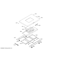 Bosch Genuine operating module for Bosch Rangehoods Suits: DIA098E50 DIA098E50B DIB091E50 DIB091E51 DIB091E59 Spare Part No: 00754294 spare part