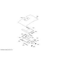 Bosch Genuine operating module for Bosch Rangehoods Suits: DWA078E50B DWA097E50 DWA097E51 DWA097E51A DWA097E51B Spare Part No: 00754294 spare part