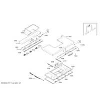 Bosch Genuine operating module for Bosch Rangehoods Suits: DWB098E51B DWB098E51I DWK067E50 DWK068E50 DWK097E50 Spare Part No: 00754294 spare part