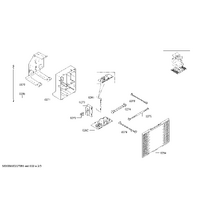 Bosch Genuine transformer for Bosch Rangehoods Suits: DWF97RV60 DWF97RV60B DWF97RV60I DWF97RW69 DWI37RU60B Spare Part No: 00754344 spare part