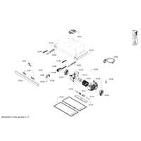 Bosch Genuine motor for Bosch Rangehoods Suits: DHI623GAU DHI623GSG DHI923GCL DHI923GSG Spare Part No: 00791628 spare part