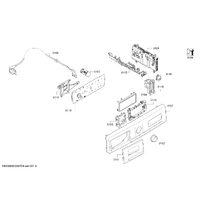 Bosch Genuine knob-programme for Bosch Dryers Suits: WTW85510 WTW85540CH WTW85561OE WTW85562TR WTW87561GB Spare Part No: 10000849 spare part