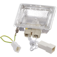 Bosch Genuine lamp for Bosch Rangehoods Suits: HCB738357M HSB734357Z HSB737357Z HSB738257I HSB738257M Spare Part No: 10007216 spare part