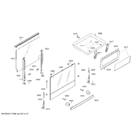 Bosch Genuine holder for Bosch Rangehoods Suits: HGV74W456Y HGV74X456T Spare Part No: 10012723 spare part
